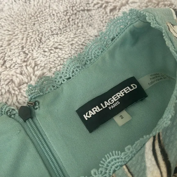 Karl Lagerfeld floral sleeveless dress - Picture 2 of 12